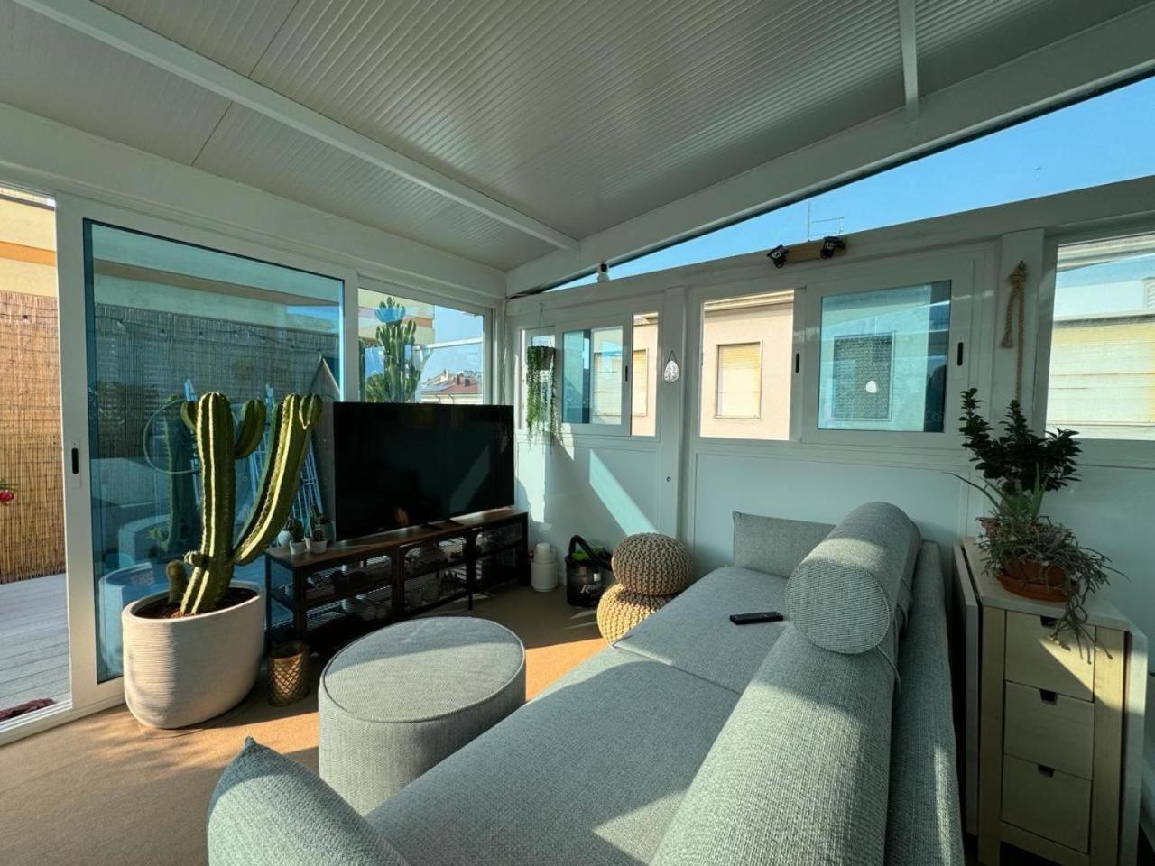 רימיני Rooftop-Marinacentro-Unique-Beach-Fun-Smart-Loveapt-Train-Park מראה חיצוני תמונה
